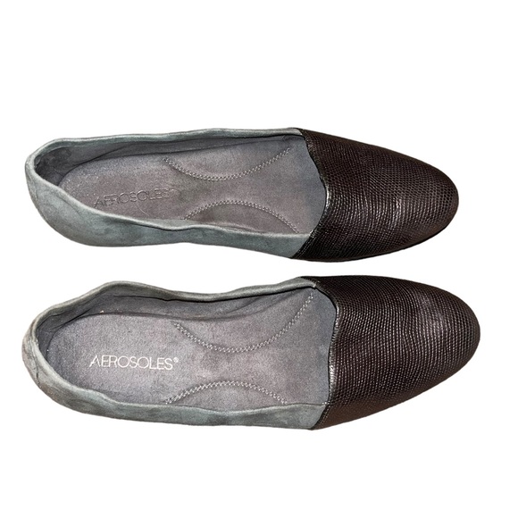 Aerosoles Suede Flats Size 10.5 - Picture 4 of 6